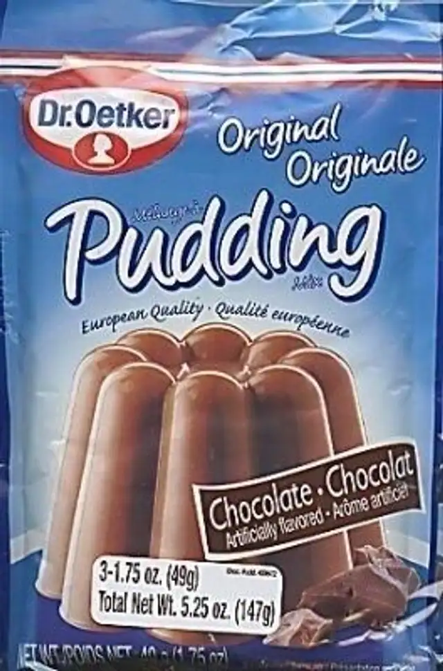 Chocolate pudding mix