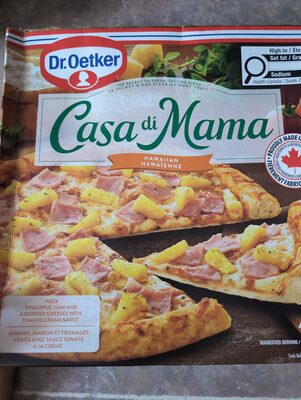Casa di Mama Hawaiian front packaging