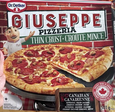 Frozen Pizza - Canadian Thin Crust