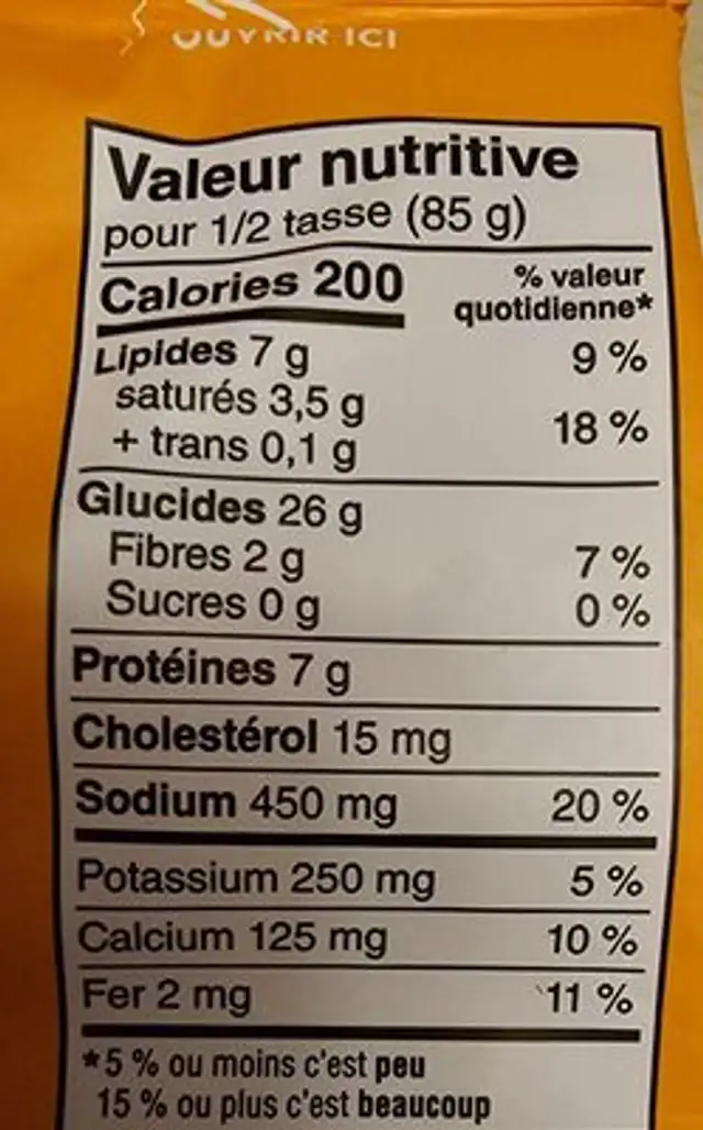 Skillet gnocchi a poeler nutrition facts table