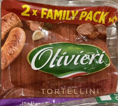 Tortellini saucisse italienne front packaging