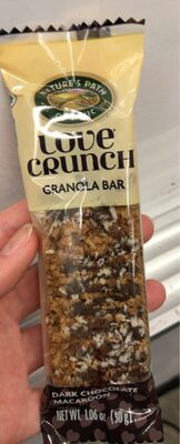Love Crunch Dark Chocolate Macaroon Granola Bars