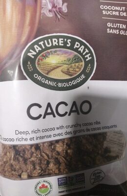 Nature's path cacao granola
