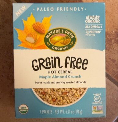 Organic Maple Almond Crunch Grain Free Hot Cereal