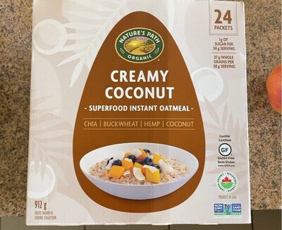 Qi'a Gluten-Free Oatmeal – Creamy Coconut