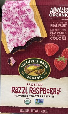 Frosted Razzi Raspberry Toaster Pastries