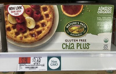 Homestyle Waffles front packaging