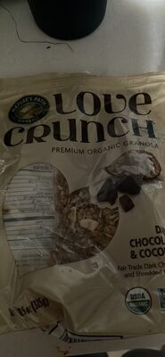 Love Crunch Dark Chocolate & Coconut Premium Organic Granola