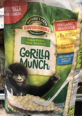 Gorilla Munch Corn Puffs Cereal