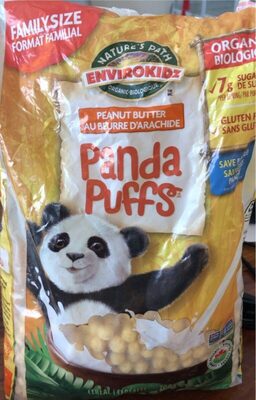 Panda Puffs Peanut Butter Cereal