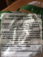 Hemp Hearts Granola