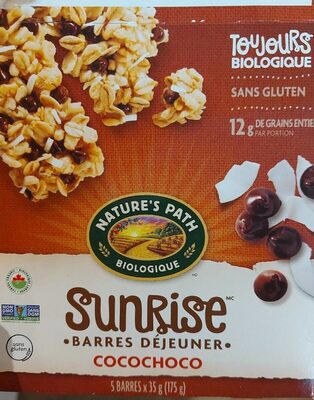 Chococonut Sunrise Breakfast Bars