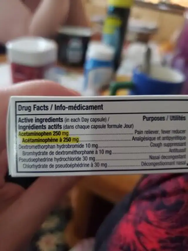 Unknown ingredients label