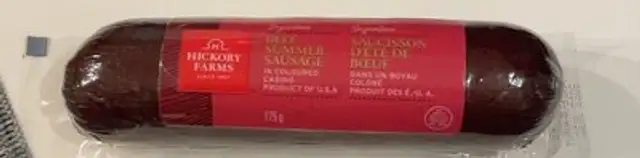 Saucisson d’été de boeuf
