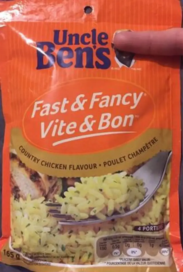 Riz saveur poulet champêtre