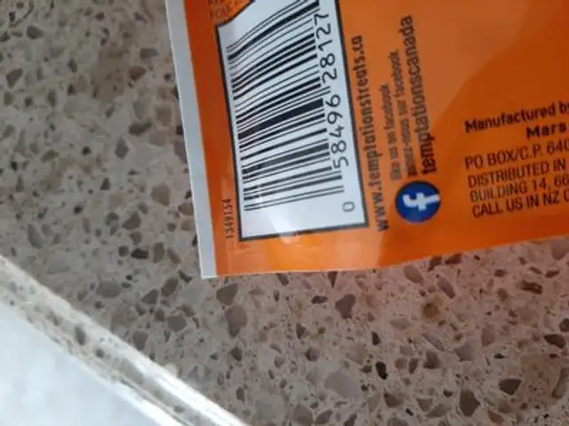 Unknown ingredients label