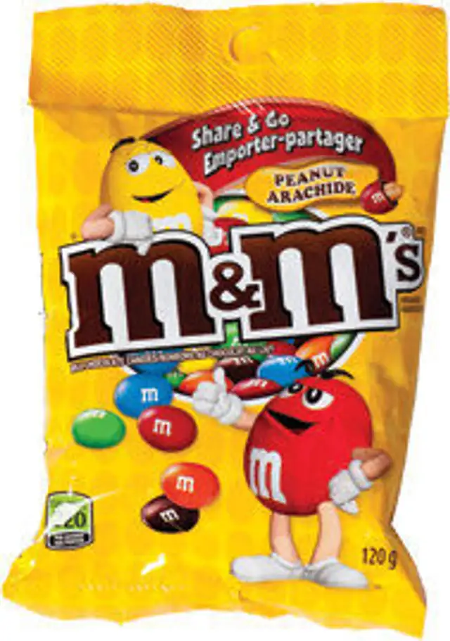 M &M'S Bonbons Au Chocolat Au Lait Arachide