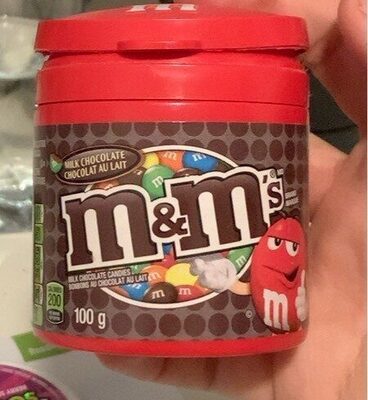 Friandises Chocolatées M&m's Au Lait En Bouteille