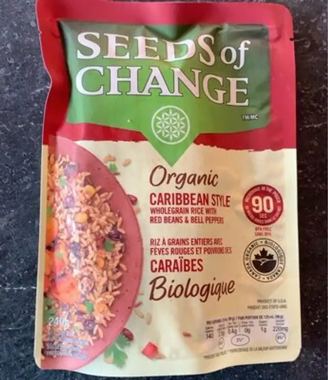 Caribbean style wholegrain rice
