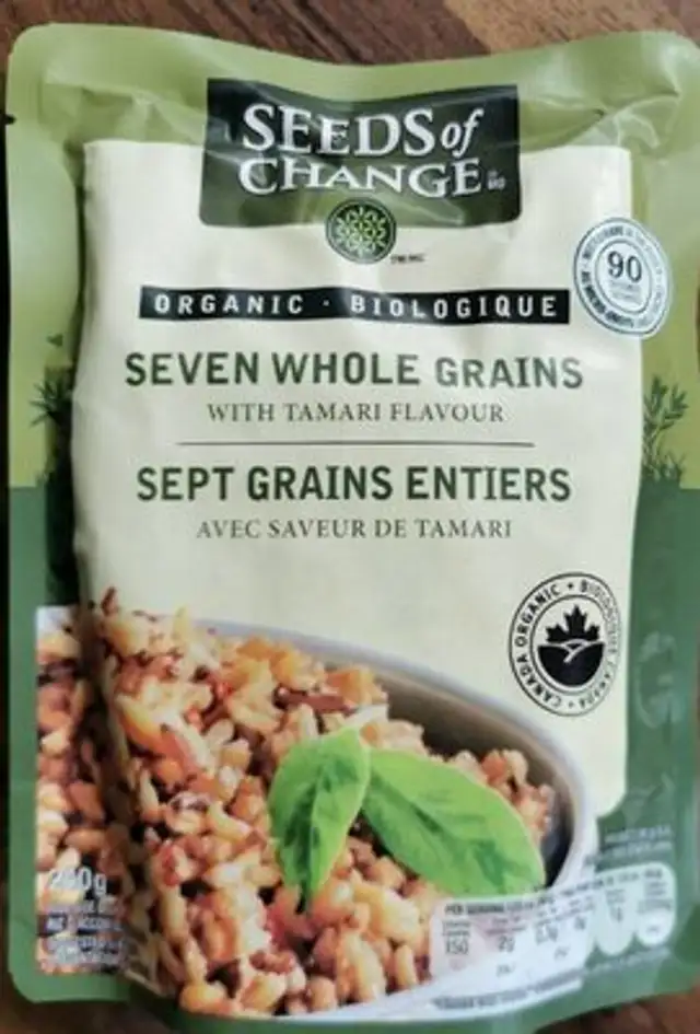 sept grains entiers avec saveur de tamari