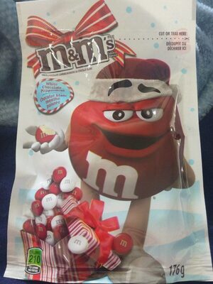 M&M's chocolat blanc menthe poivrée