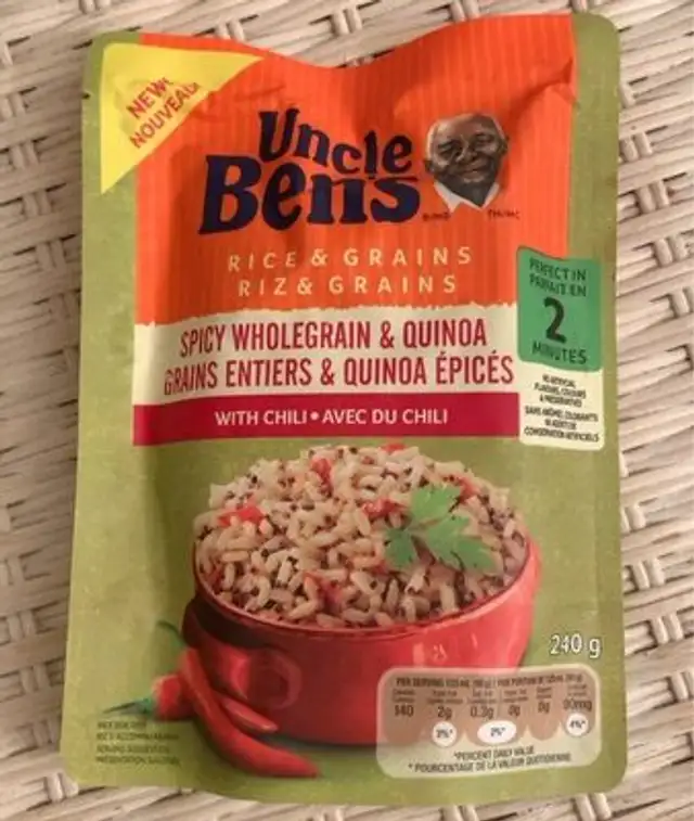 Uncle Ben’s spicy wholegrain&quinoa