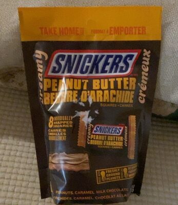Snickers Creamy Peanut Butter Squares