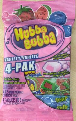 Hubba Bubba Variety 4-Pak Bubble Gum