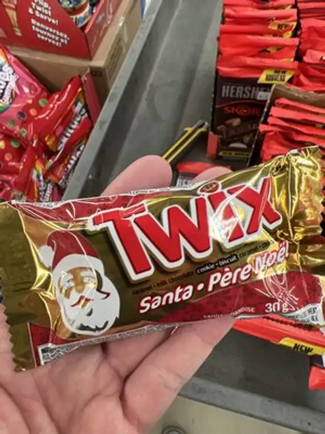 Twix santa