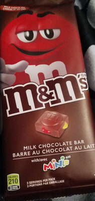 Milk Chocolate Bar with Minis front packaging