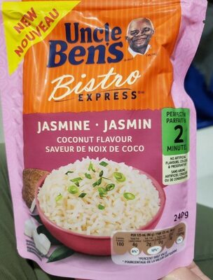 Bistro Express Jasmine Rice, Coconut Flavour