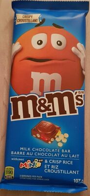 Milk Chocolate Bar with Minis & Crisp Rice