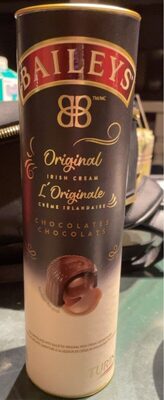 Original Irish Cream Chocolates front packaging