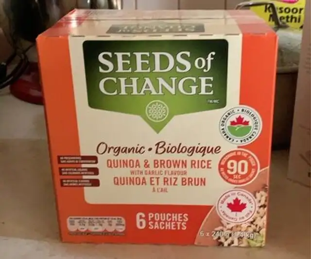 Quinoa and brown rice