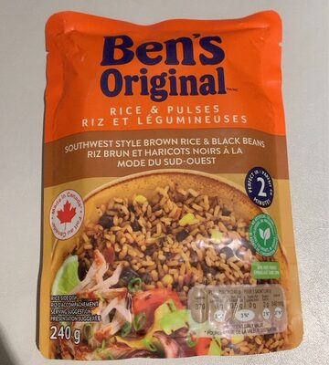 Southwest Style Brown Rice & Black Beans