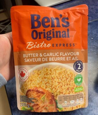 Butter & garlic flavour bistro express