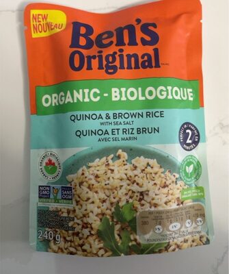 Organic Quinoa & Brown Rice with Sea Salt