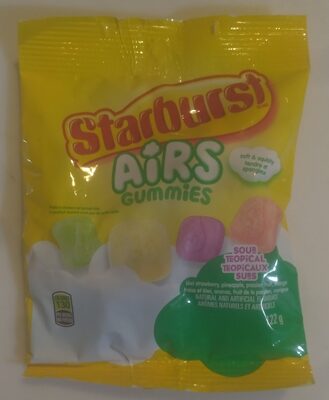 Sour Tropical Starburst Airs Gummies