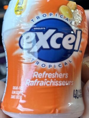 Excel gum Tropical 40pc