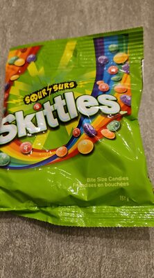 Sours gummy candy imported from canada