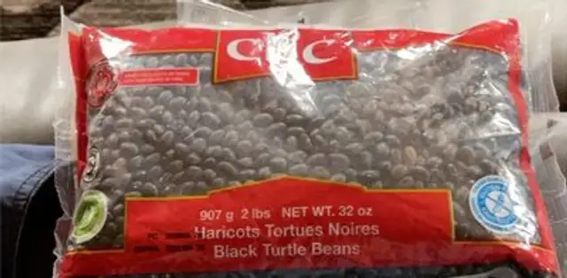Haricots tortues noires