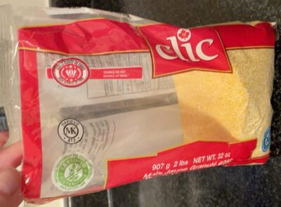 Yellow Corn Meal #250 front packaging