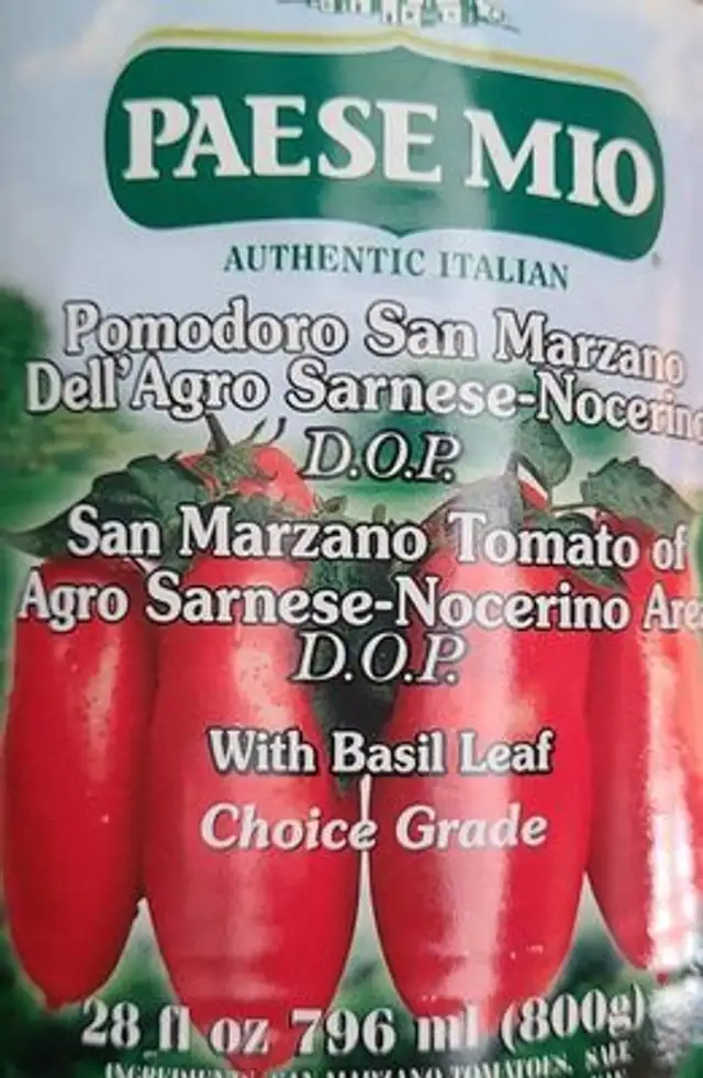 Pomodoro San Marzabo Dell'Argo Sarnese-Nocerino