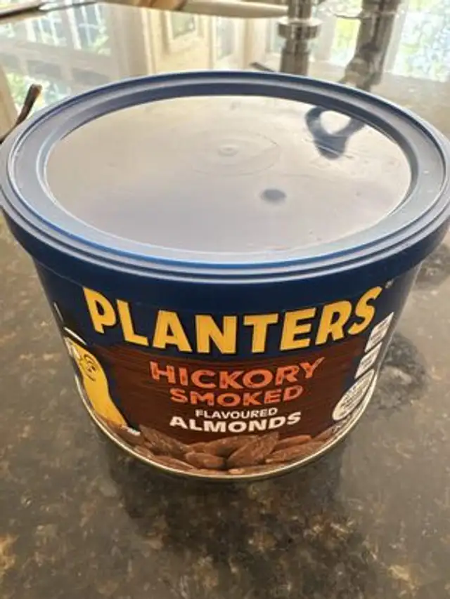 Hickory Smoked Almonds front packaging