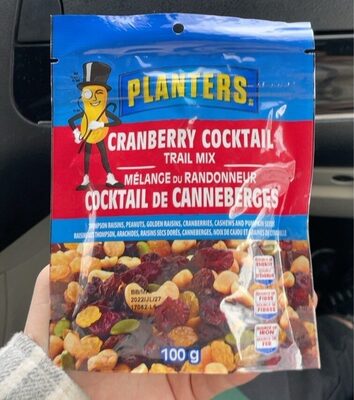 Cranberry Cocktail Trail Mix