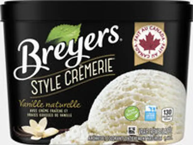 Style crèmerie Vanille naturelle