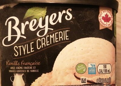 Style crèmerie - Vanille Française front packaging