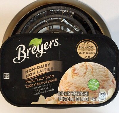 Non-dairy vanilla peanut butter