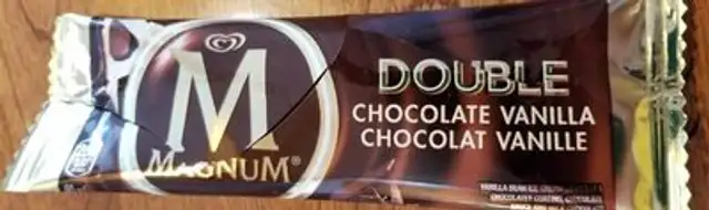 Magnum double chocolat vanille