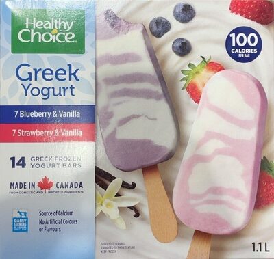 Greek Frozen Yogurt Bars